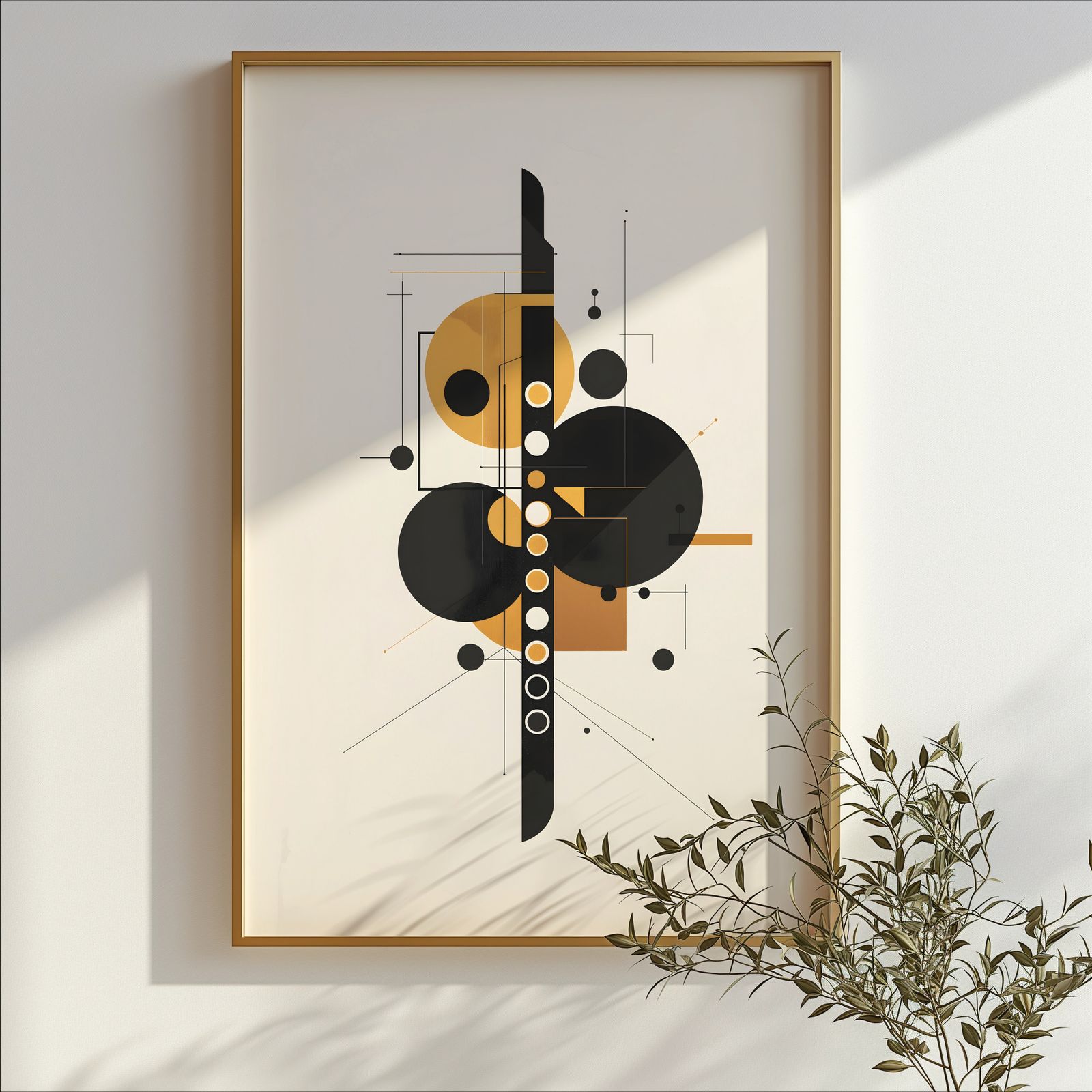 Ensemble: Flute shown in a room — branch mockup