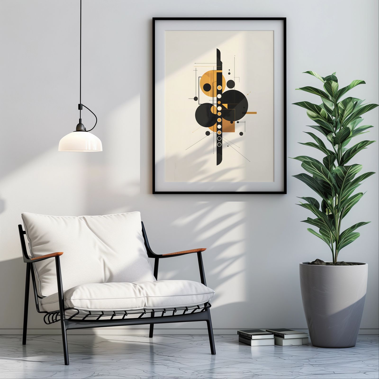 Ensemble: Flute shown in a room — room mockup