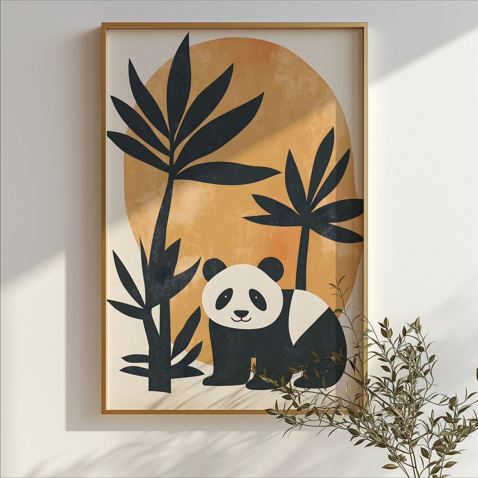 Bauhaus Panda shown in a room — branch mockup