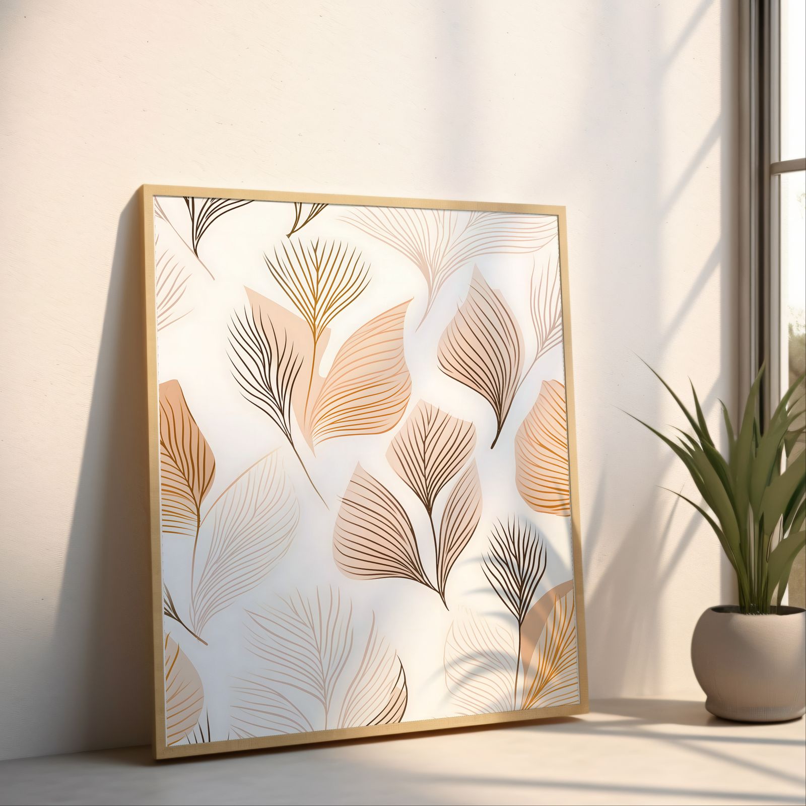 Botanical Breeze shown in a room — angled mockup