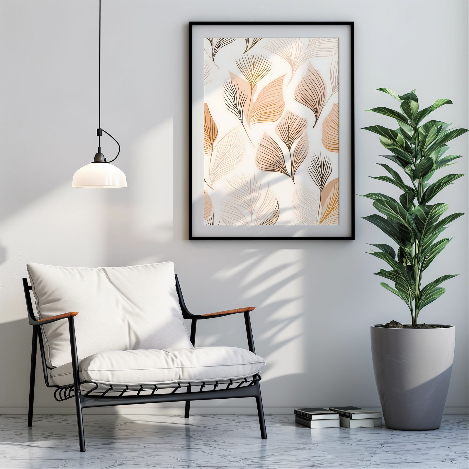Botanical Breeze shown in a room — room mockup