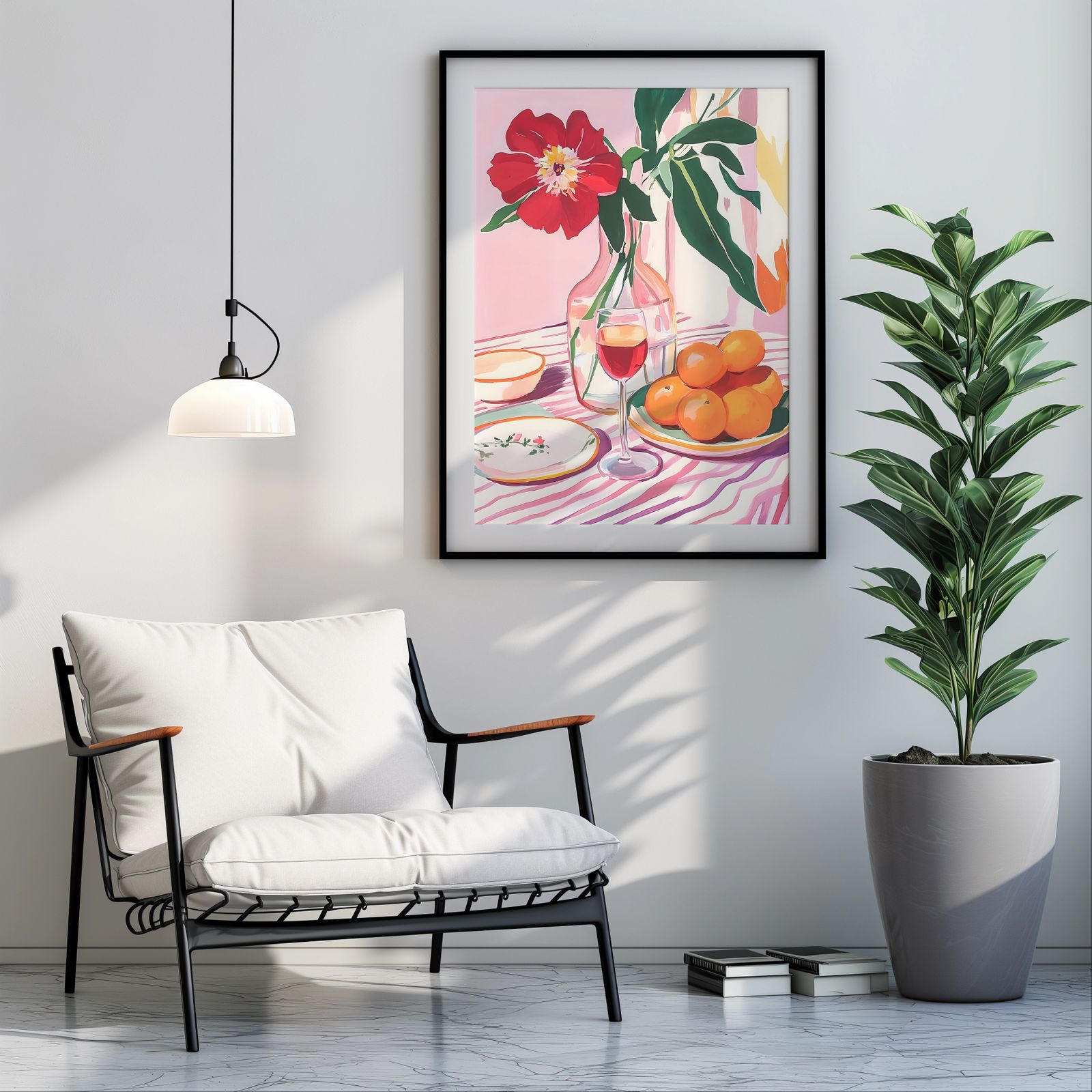 Brunch Time shown in a room — room mockup