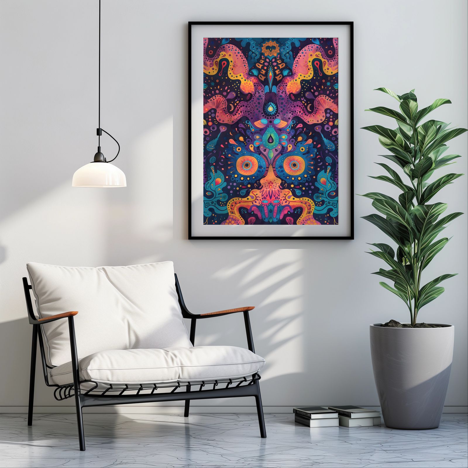 Celestial Eyes shown in a room — room mockup