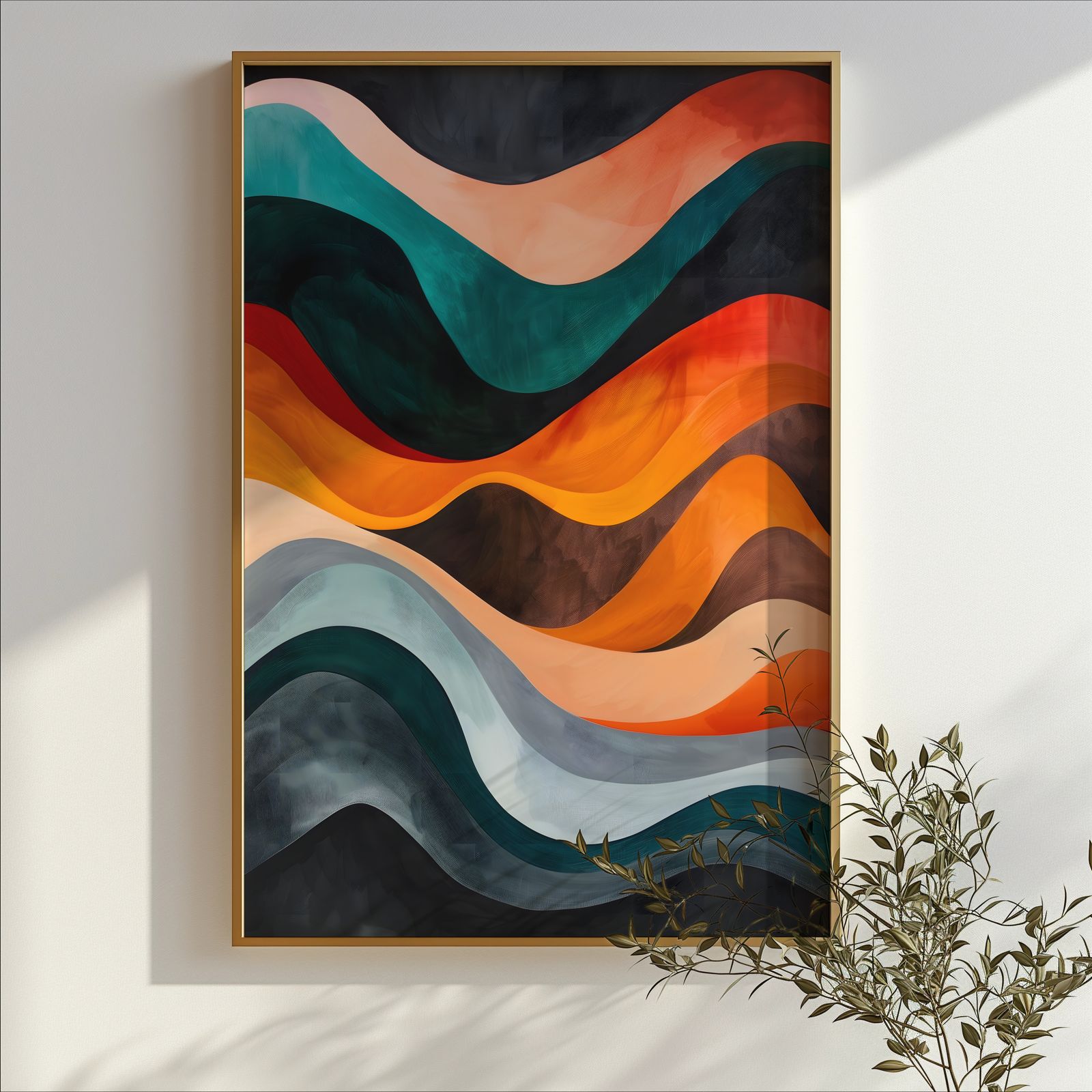 Colors in Motion shown in a room — branch mockup