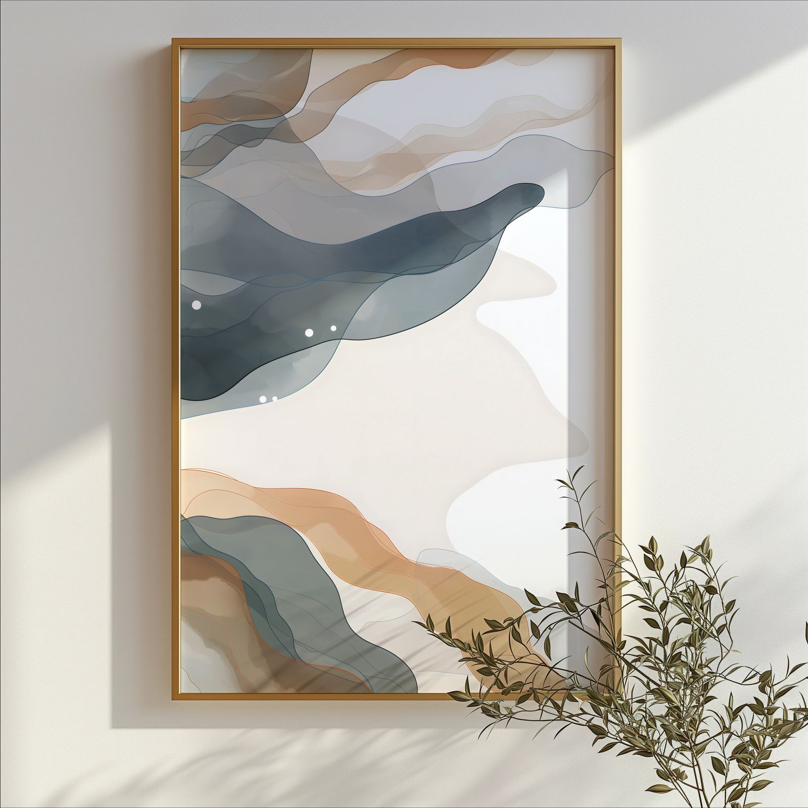 Echoes of Plants shown in a room — branch mockup