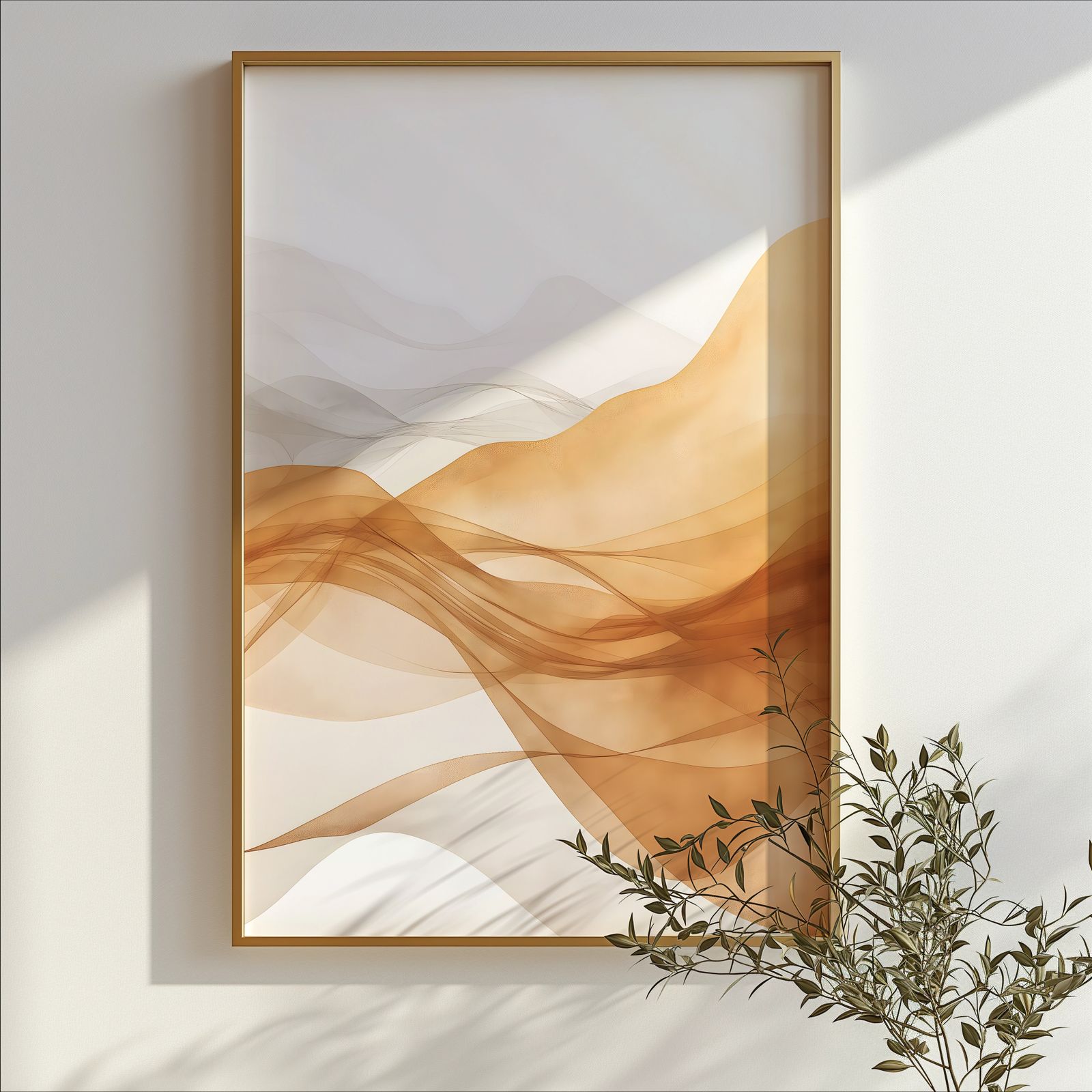 Echoes of Hills shown in a room — branch mockup