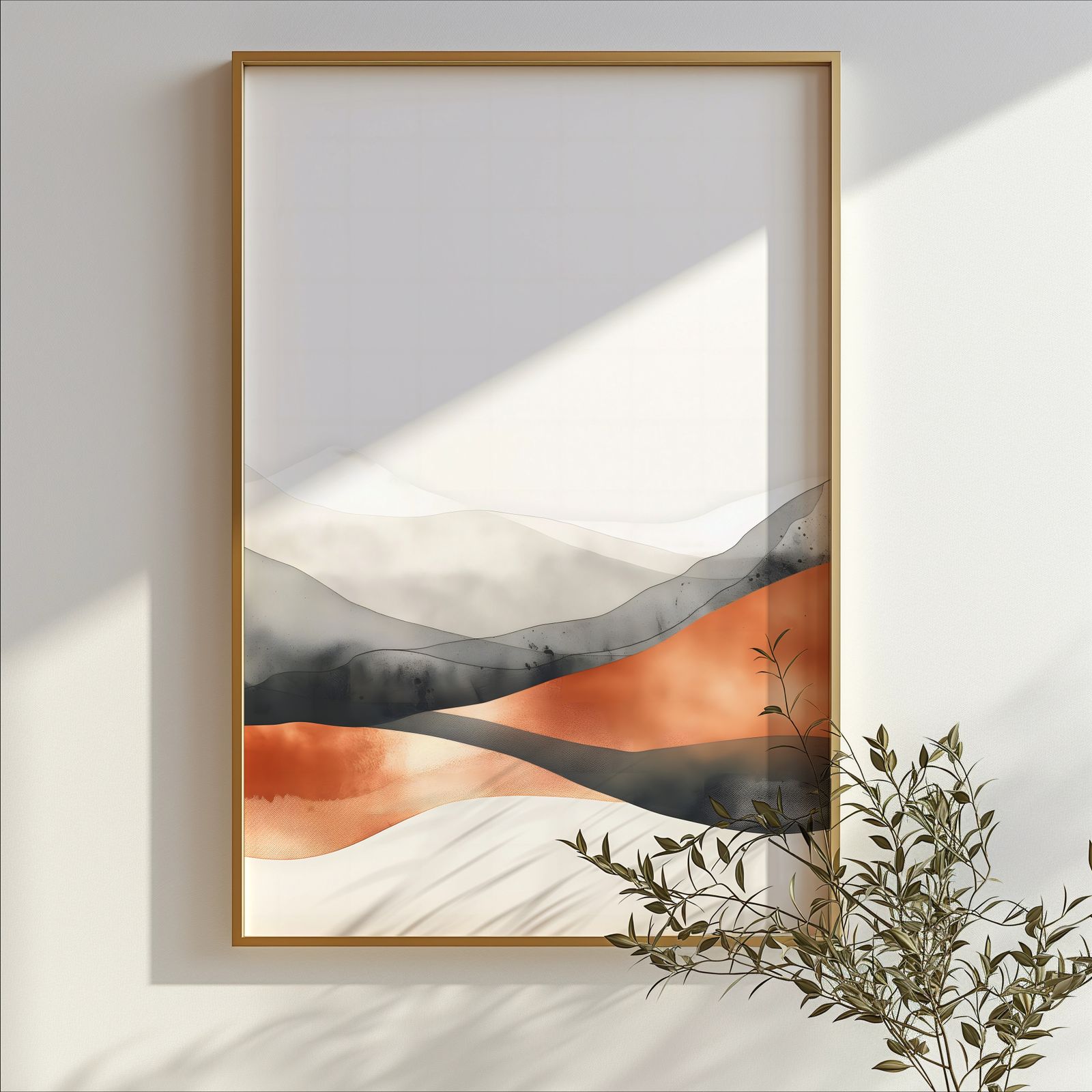 Echoes of Waves shown in a room — branch mockup