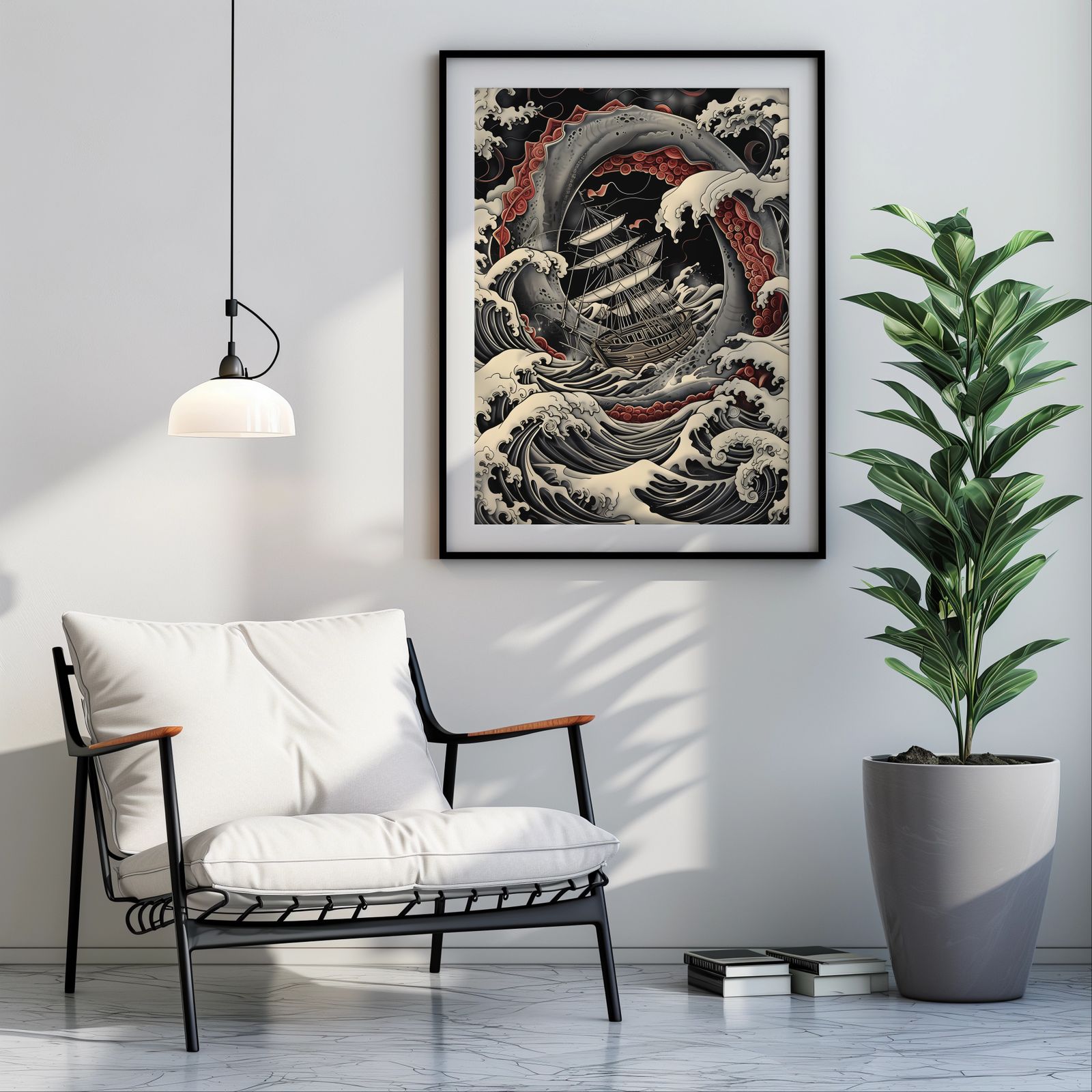 In Too Deep shown in a room — room mockup