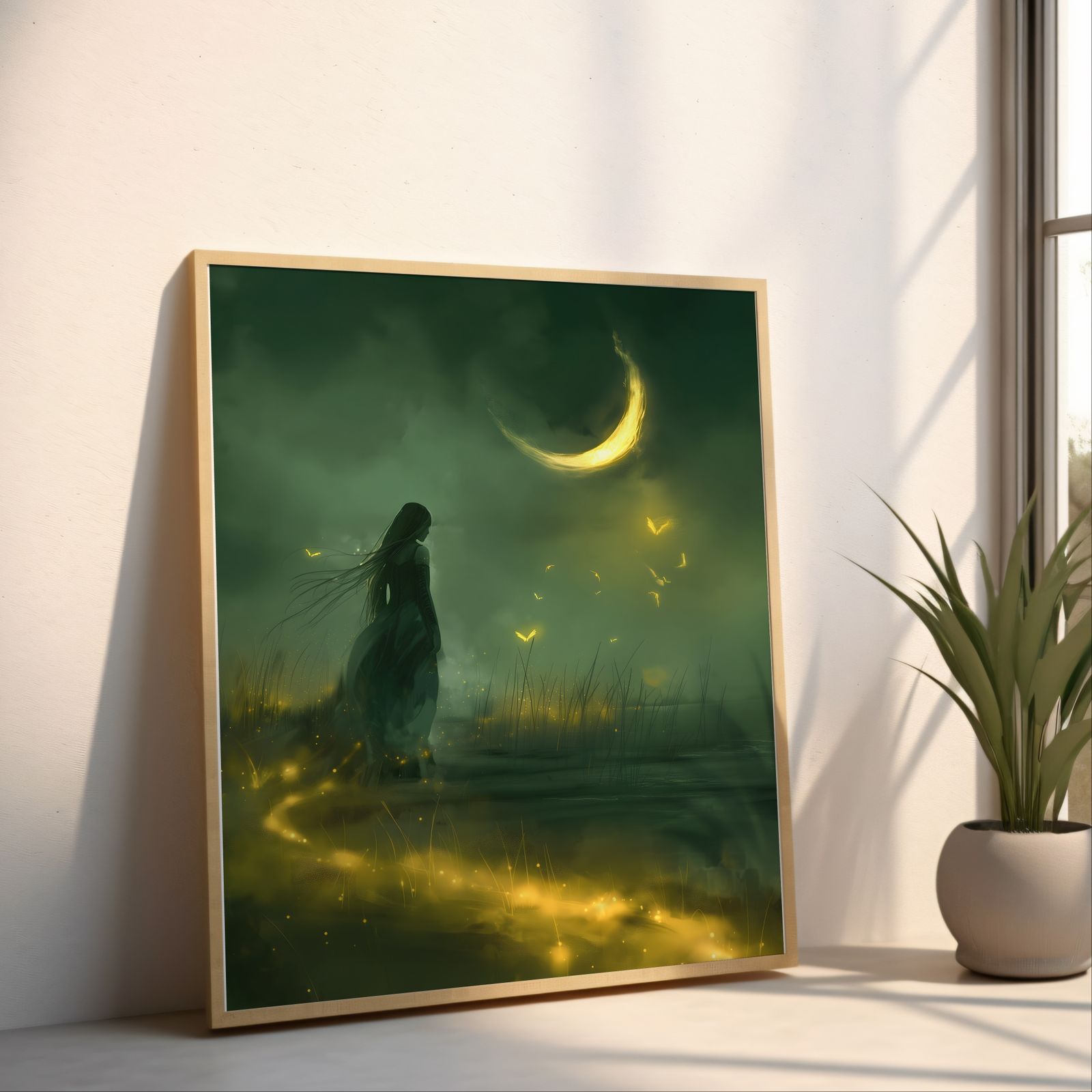 La Llorona shown in a room — angled mockup