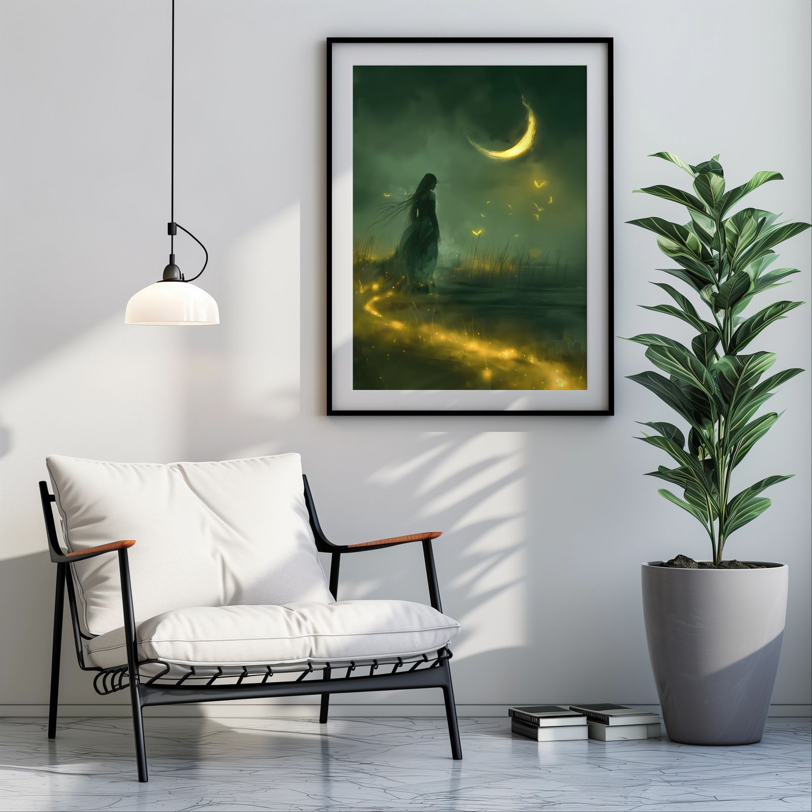 La Llorona shown in a room — room mockup