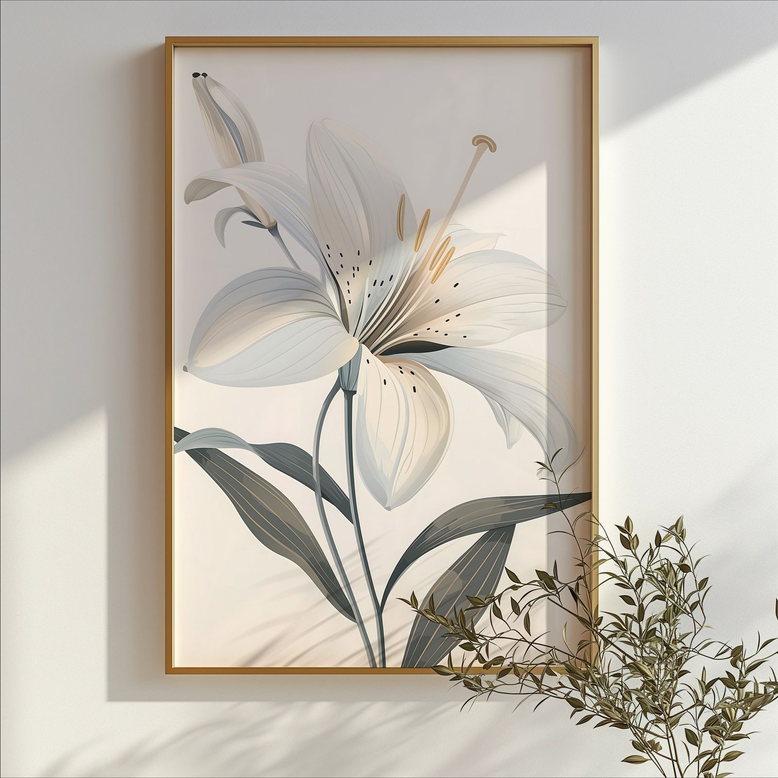 Lily Green shown in a room — branch mockup