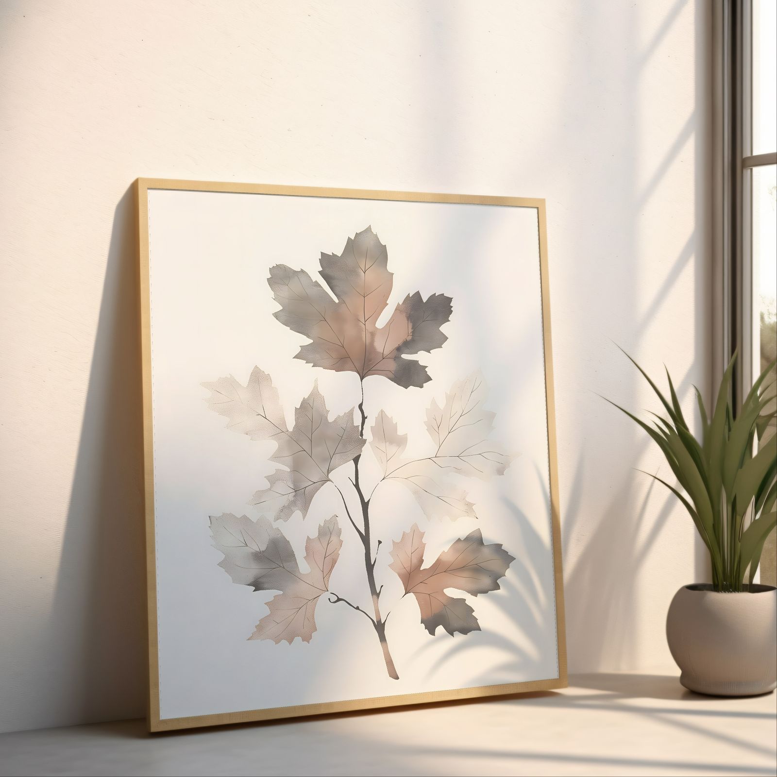 Maple Branch shown in a room — angled mockup
