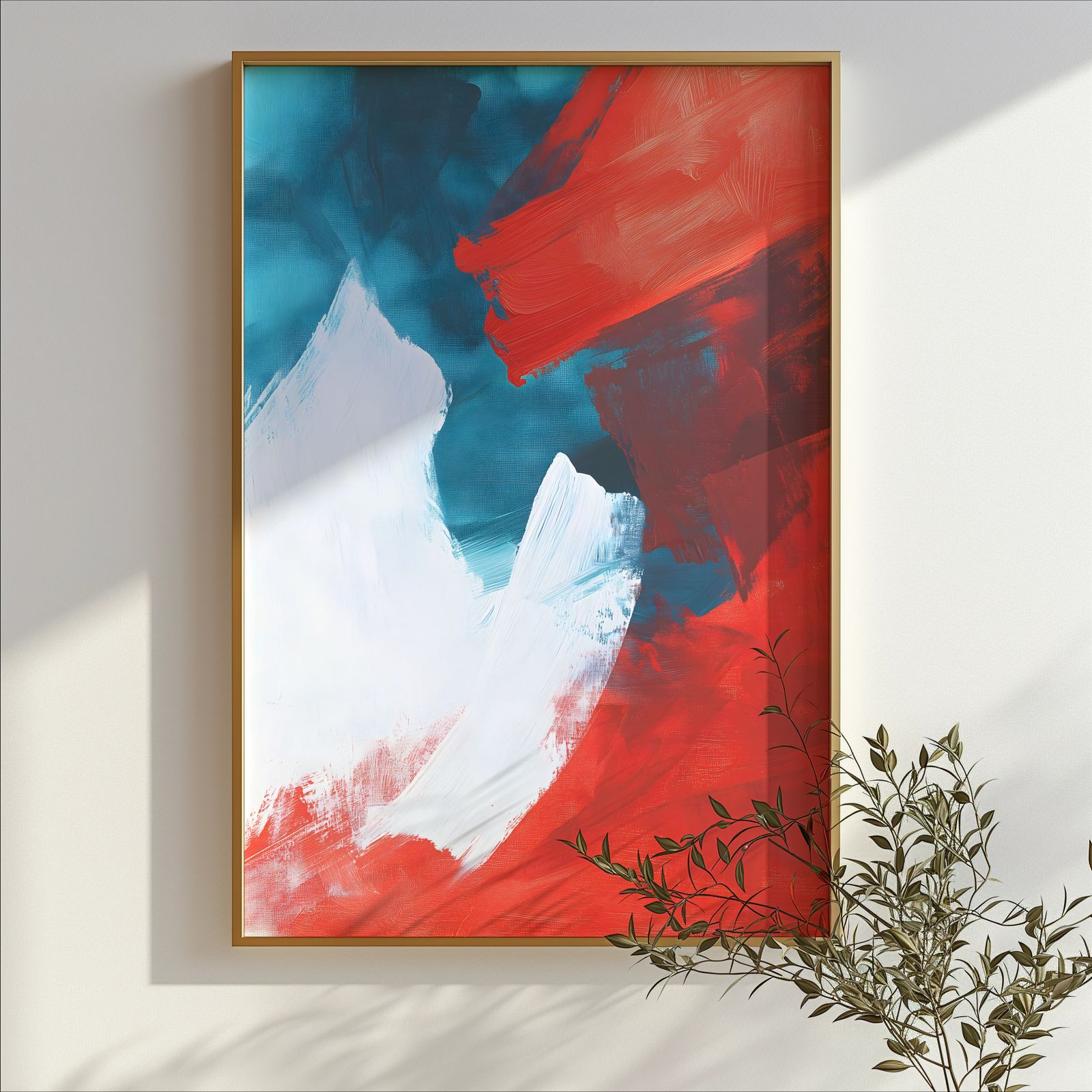 Popsicle shown in a room — branch mockup