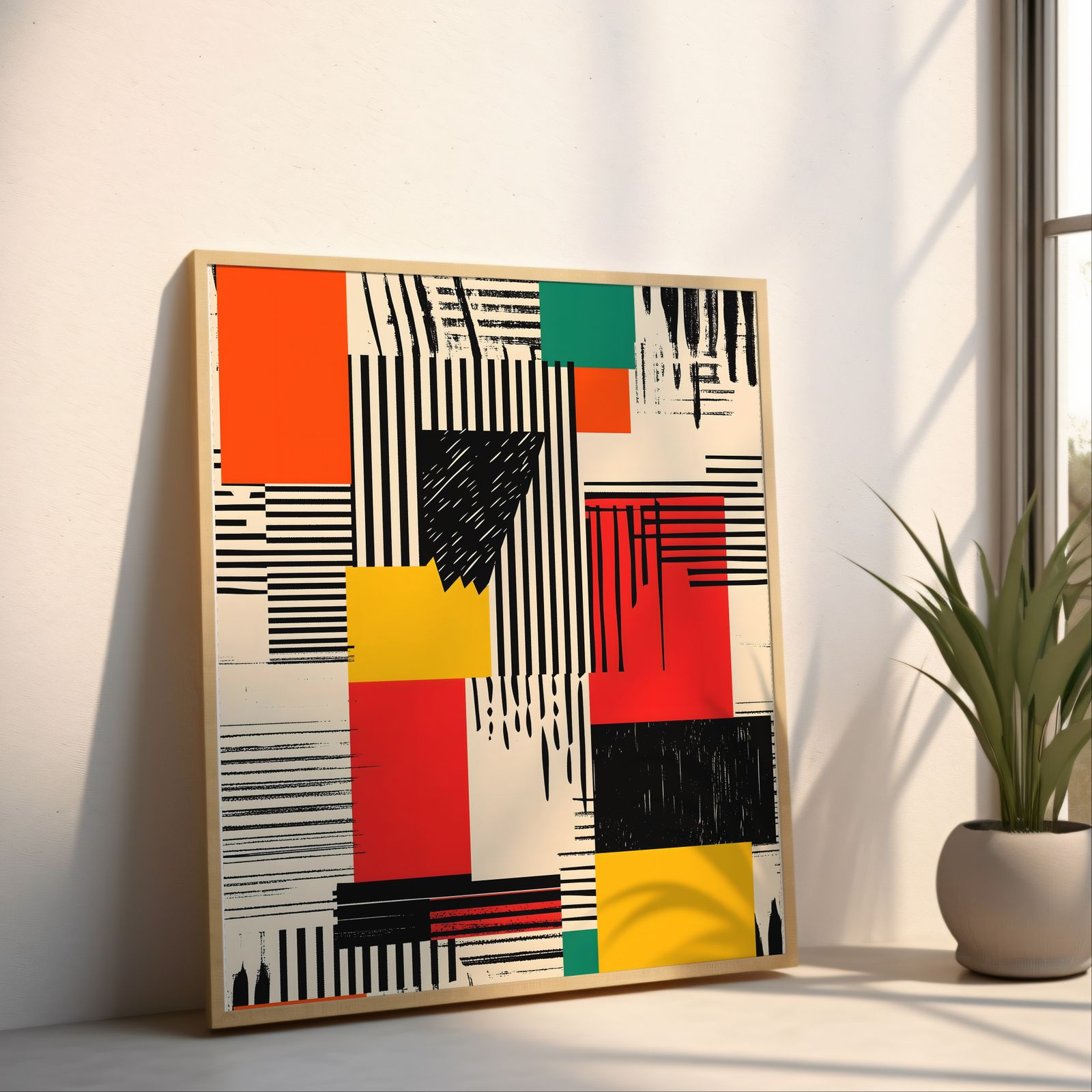 Rhythm Blocks shown in a room — angled mockup