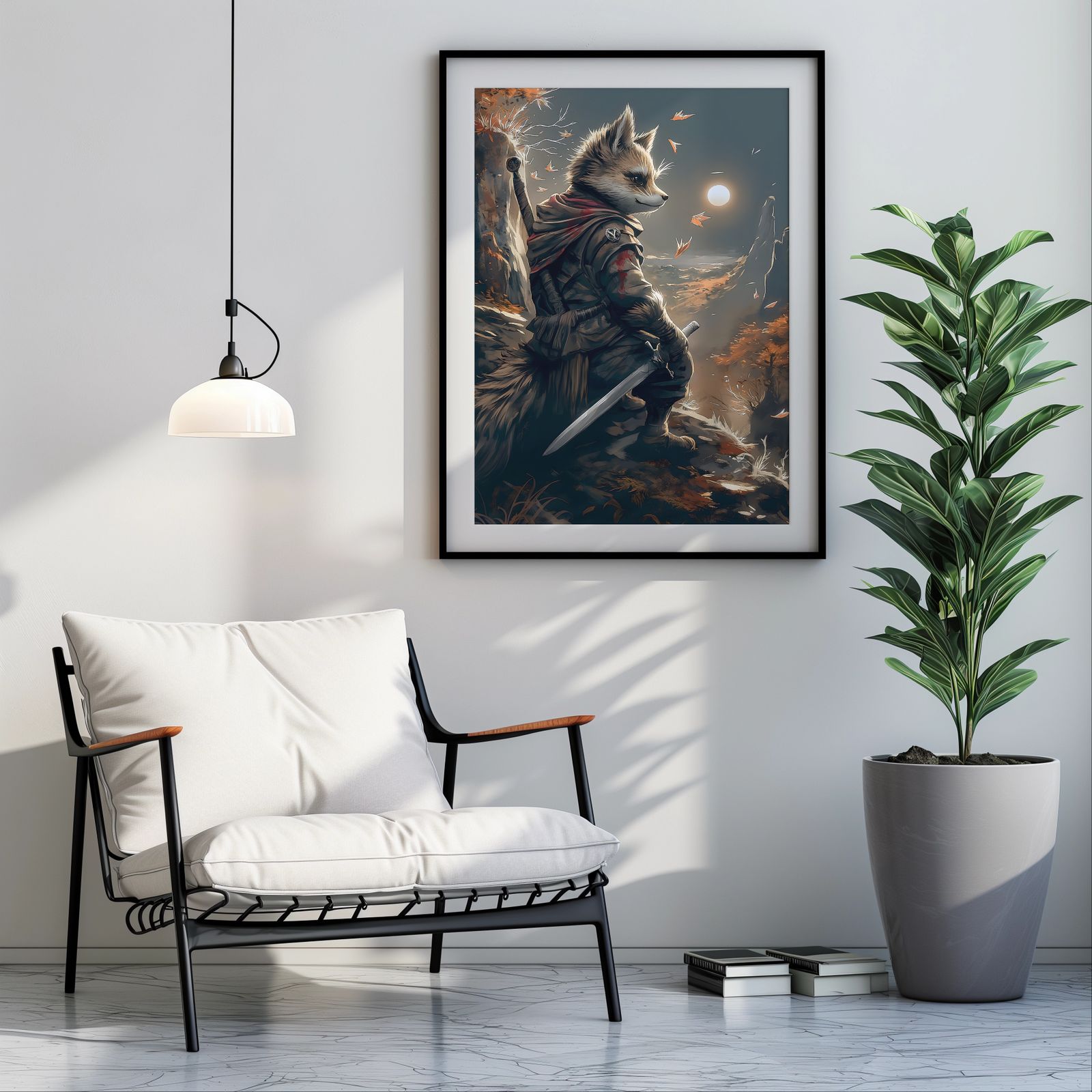 Scout at the Pass shown in a room — room mockup
