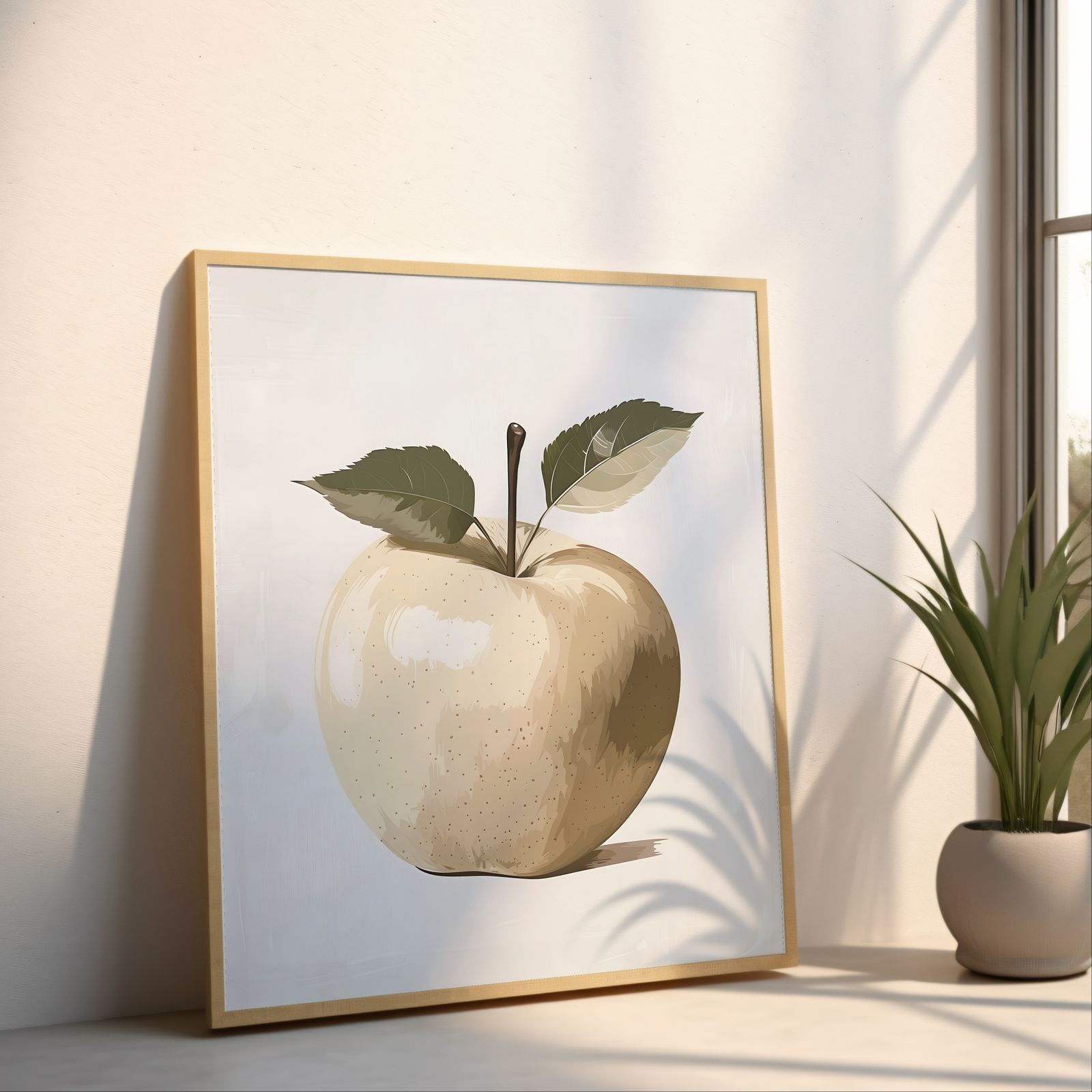 Orchard Apple shown in a room — angled mockup
