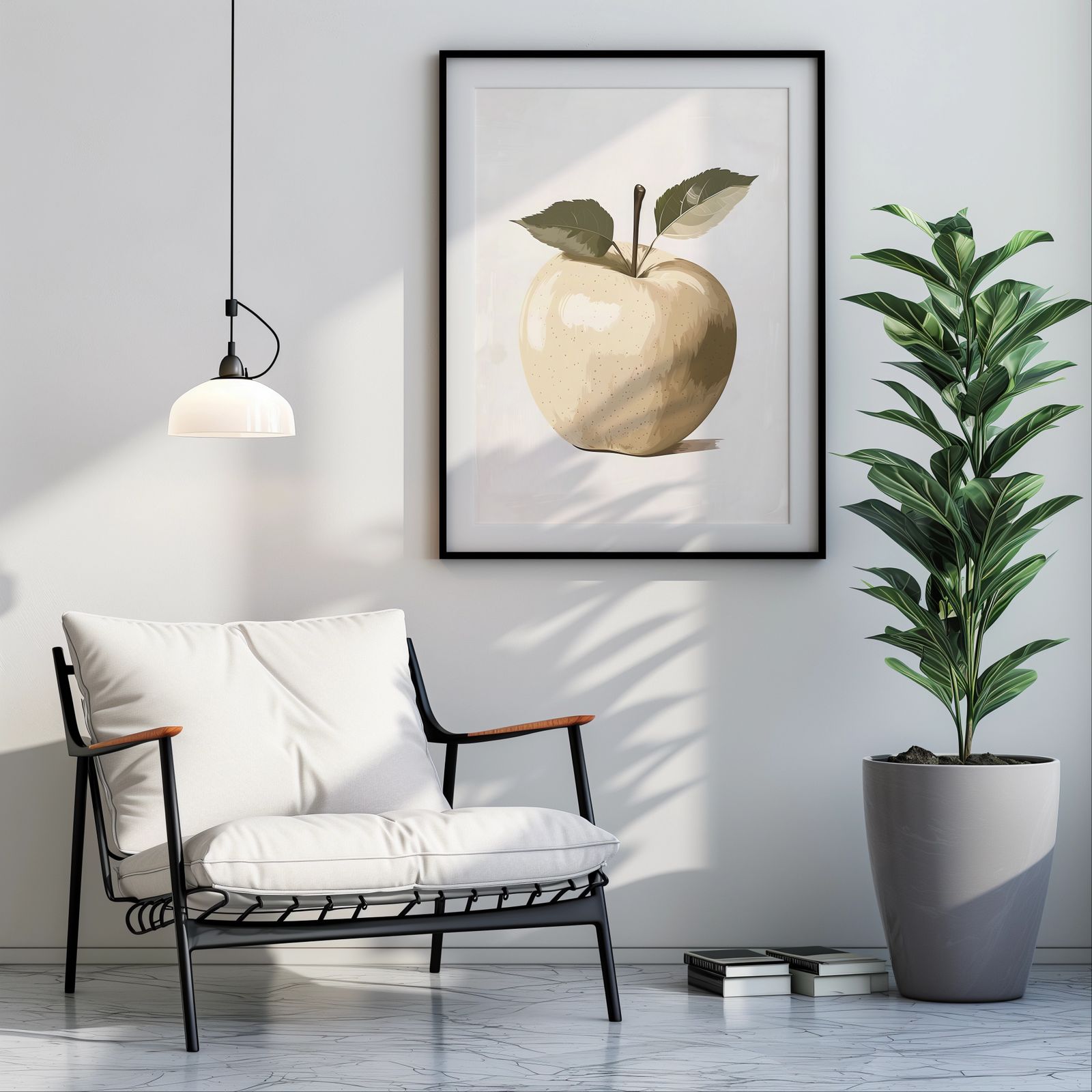 Orchard Apple shown in a room — room mockup