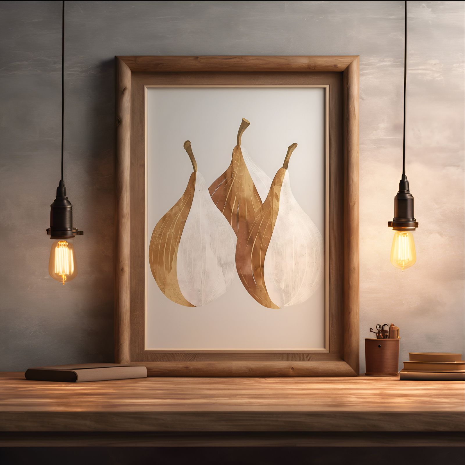Orchard Figs shown in a room — desk mockup
