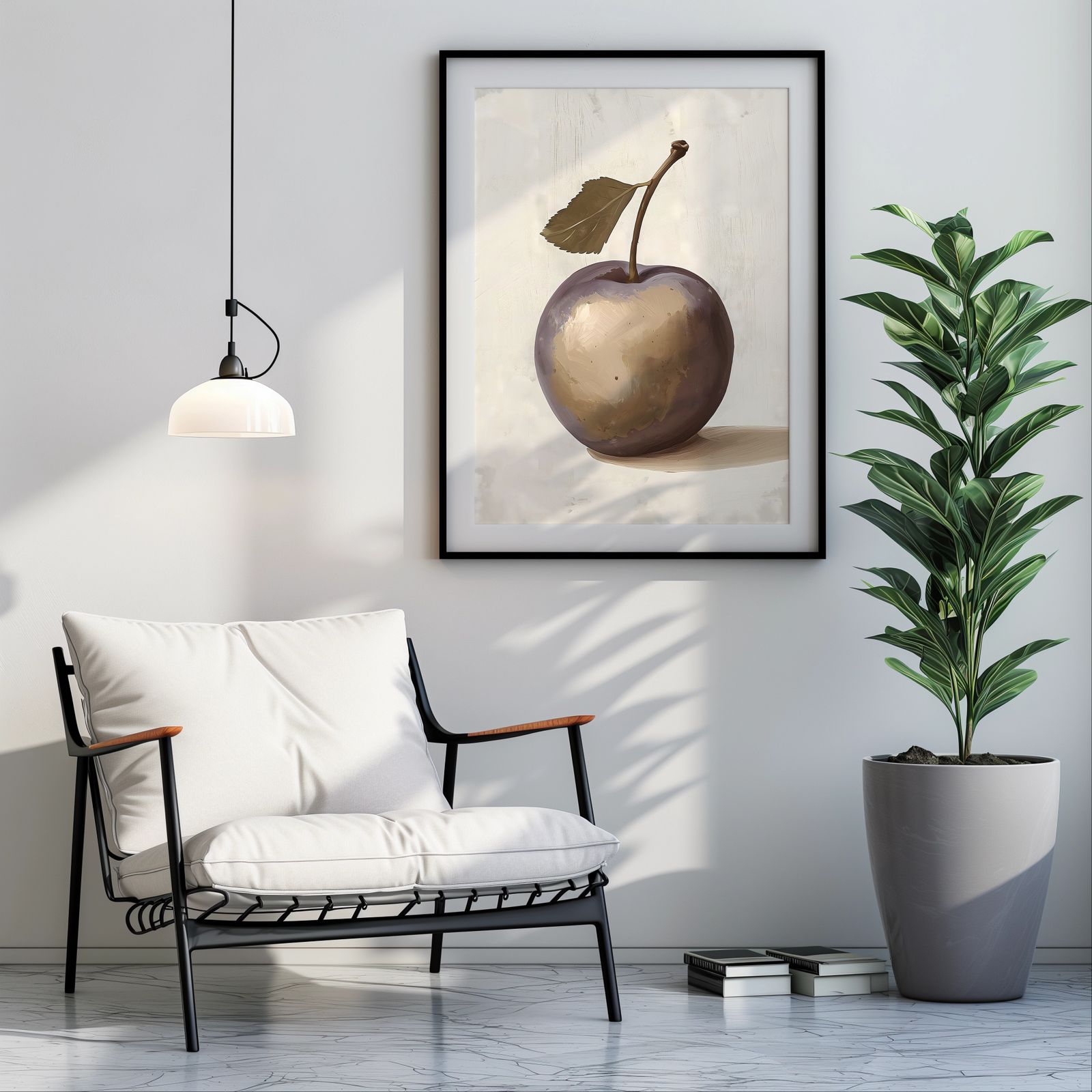 Orchard Plum shown in a room — room mockup