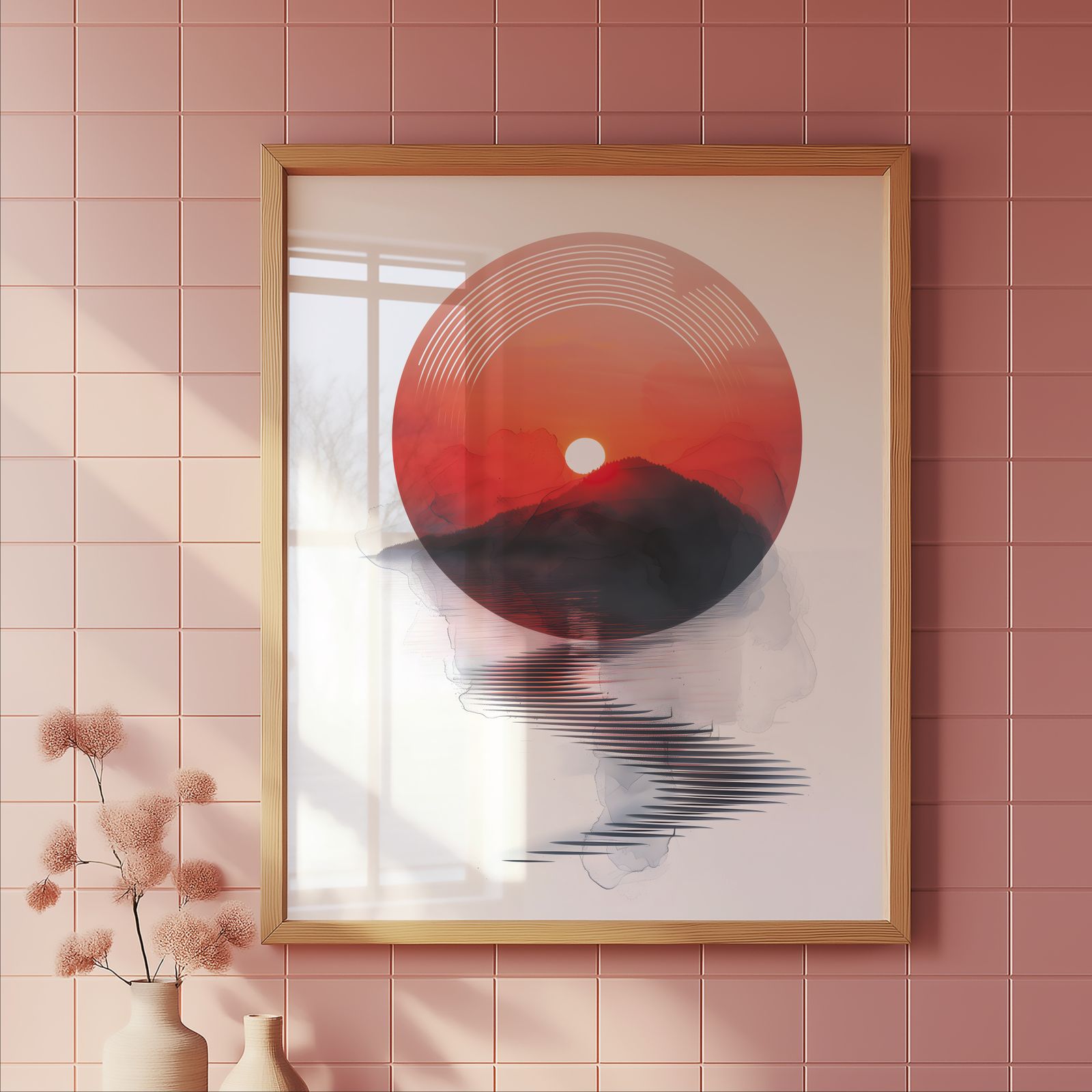 Sounds of Sunset shown in a room — tile mockup