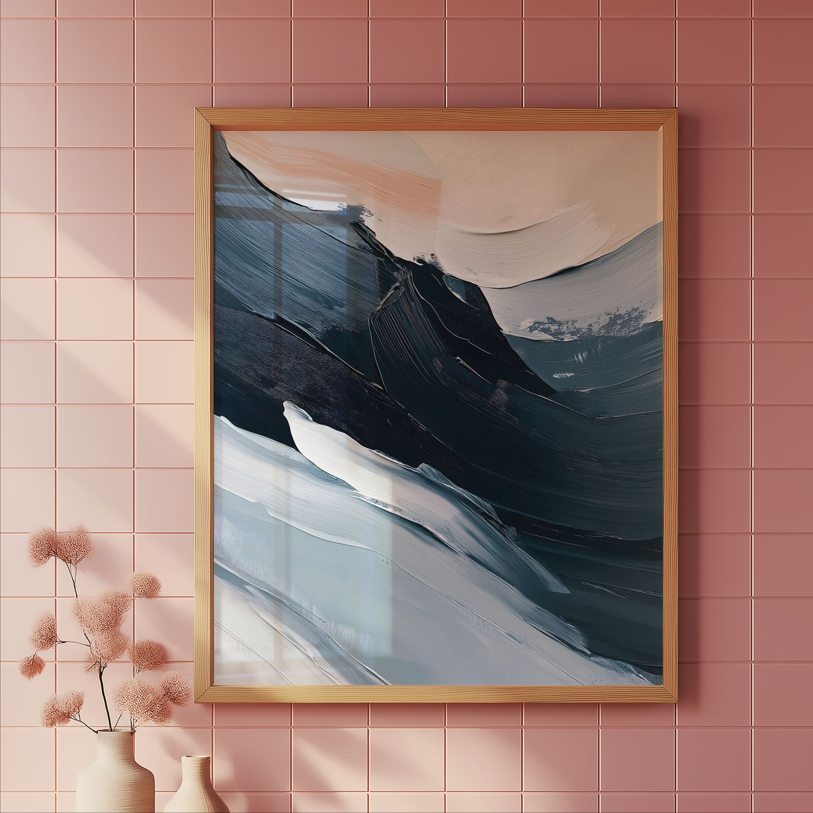 Tidal Elegance shown in a room — tile mockup