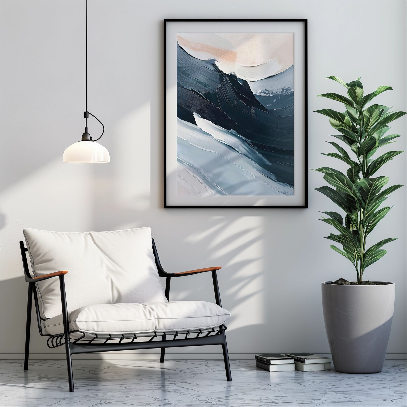 Tidal Elegance shown in a room — room mockup