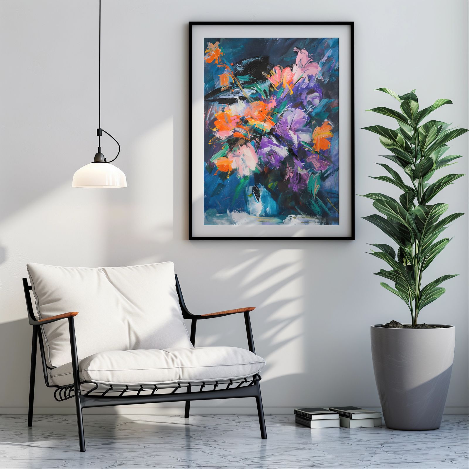 Wildflowers Expressed shown in a room — room mockup