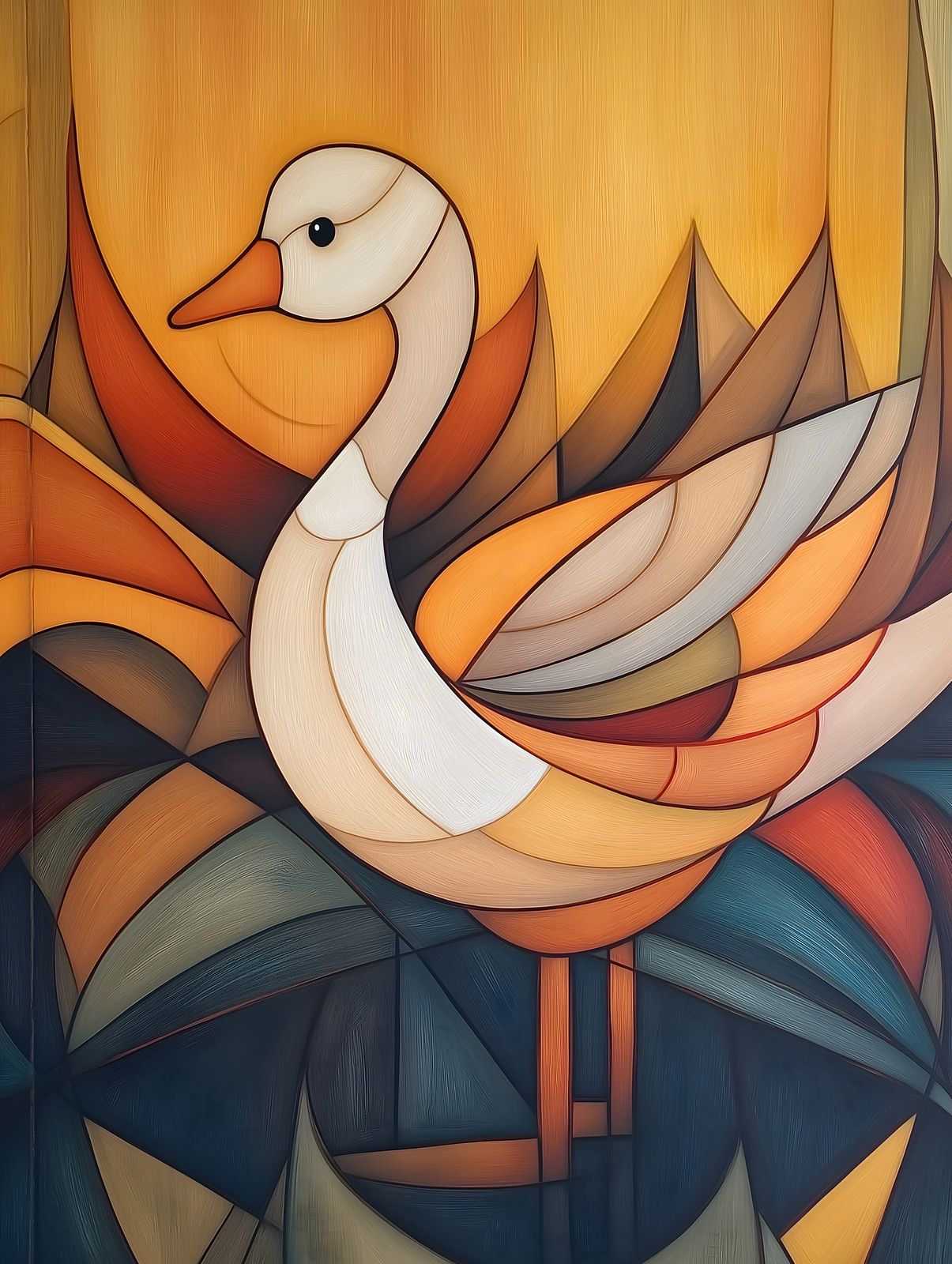 Art Deco Goose — print view