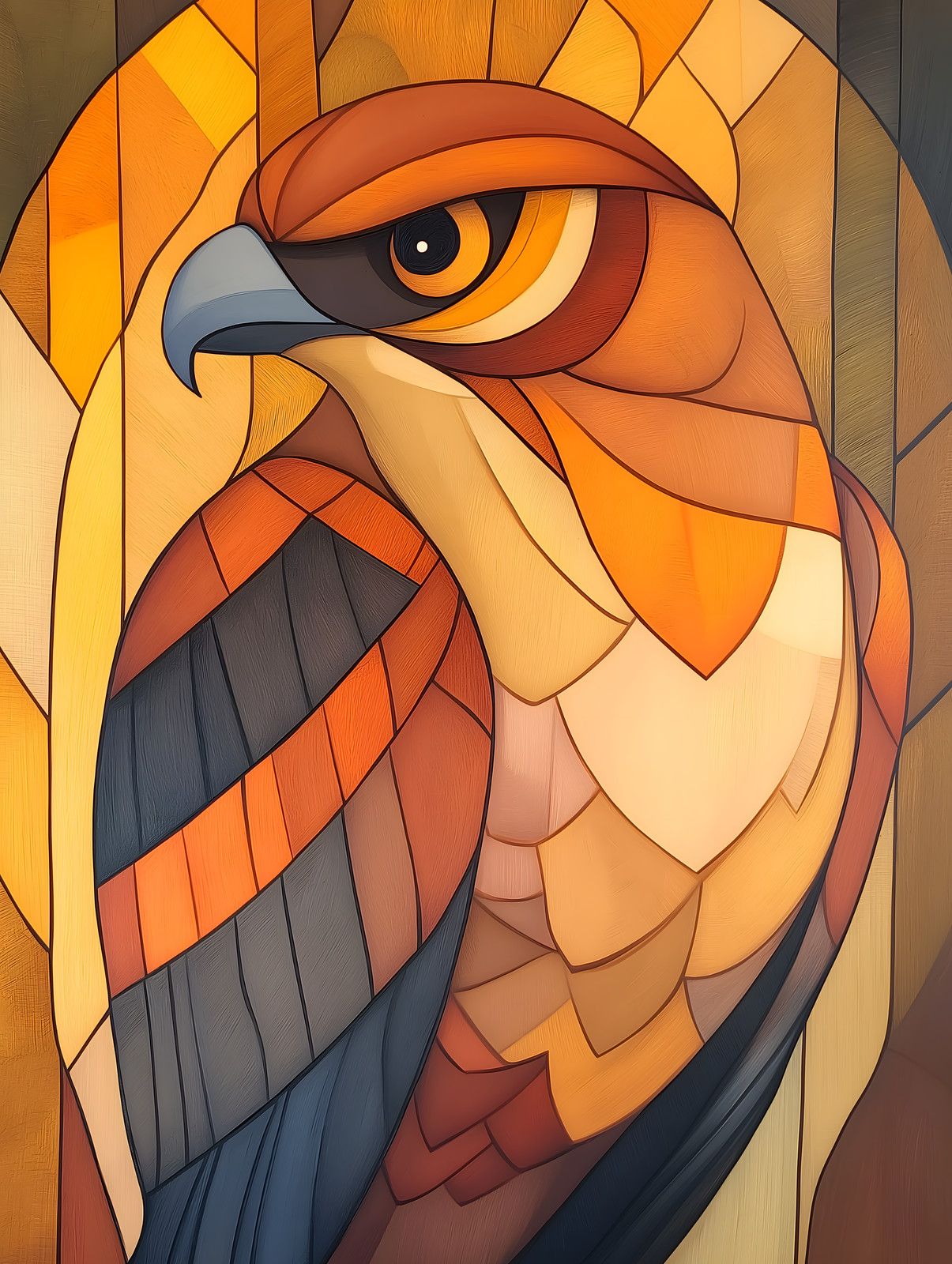 Art Deco Hawk — print view