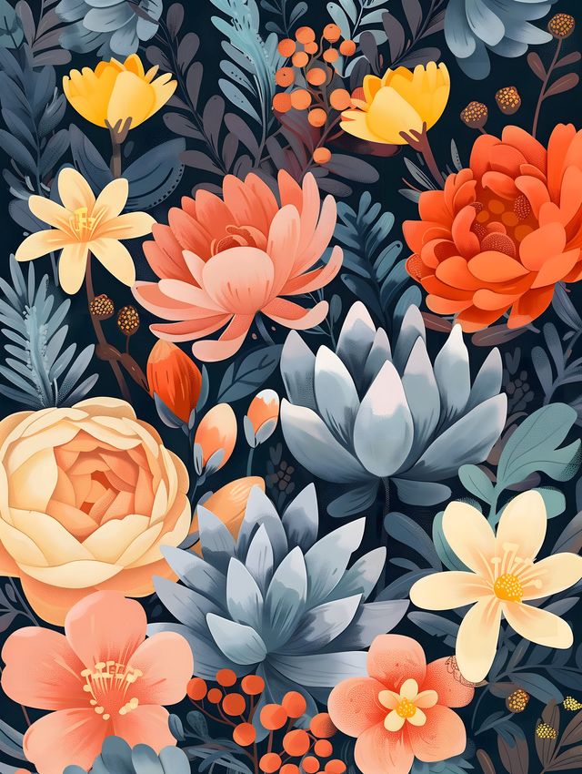 Bold Flowers