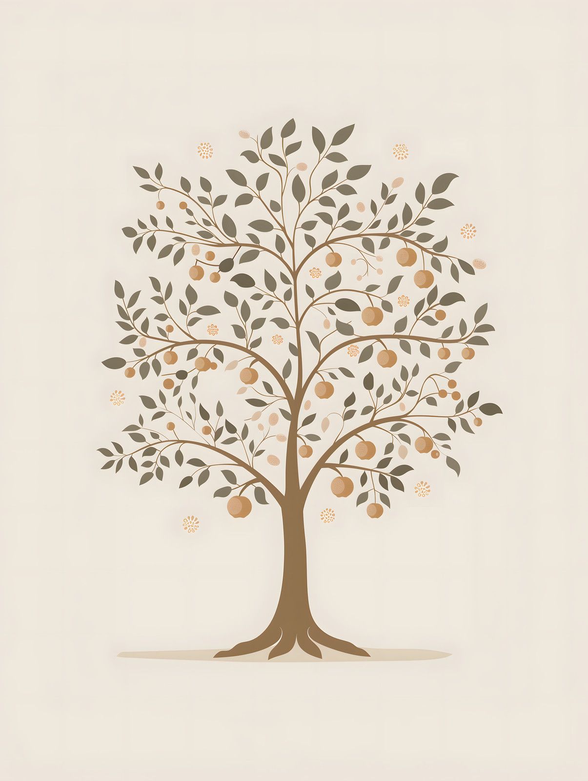 Charming Apple Tree — print view