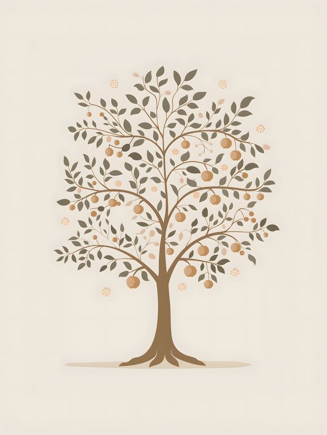 Charming Apple Tree