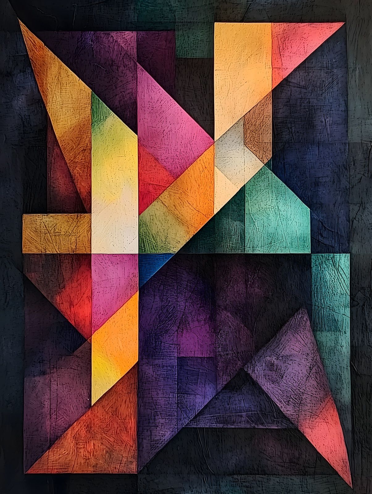 Colorful Tangram — print view