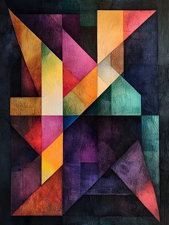 Colorful Tangram