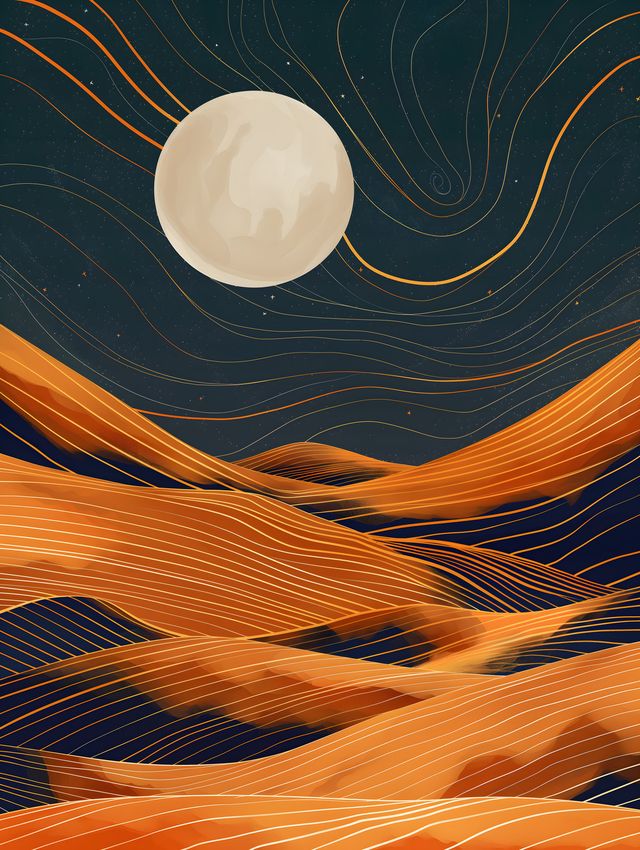 Desert Night Sky
