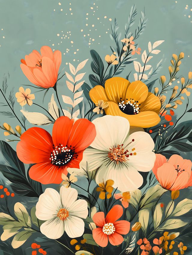 Elegant Floral Harmony