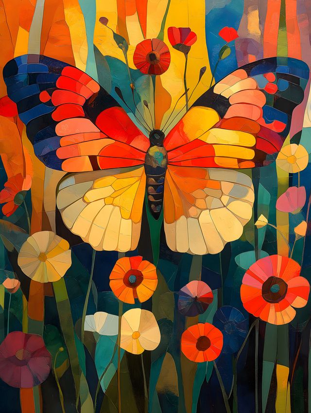Floral Butterfly