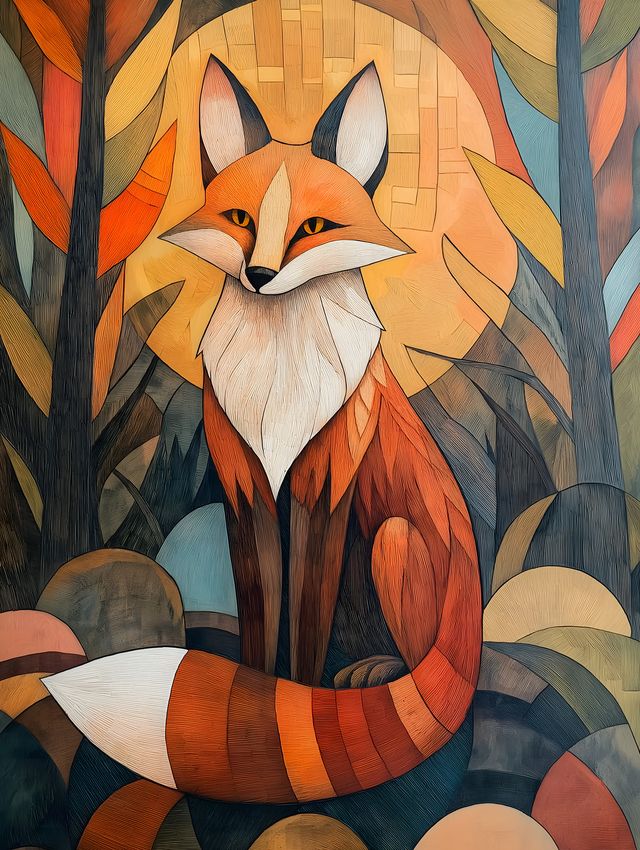 Fox at Dusk