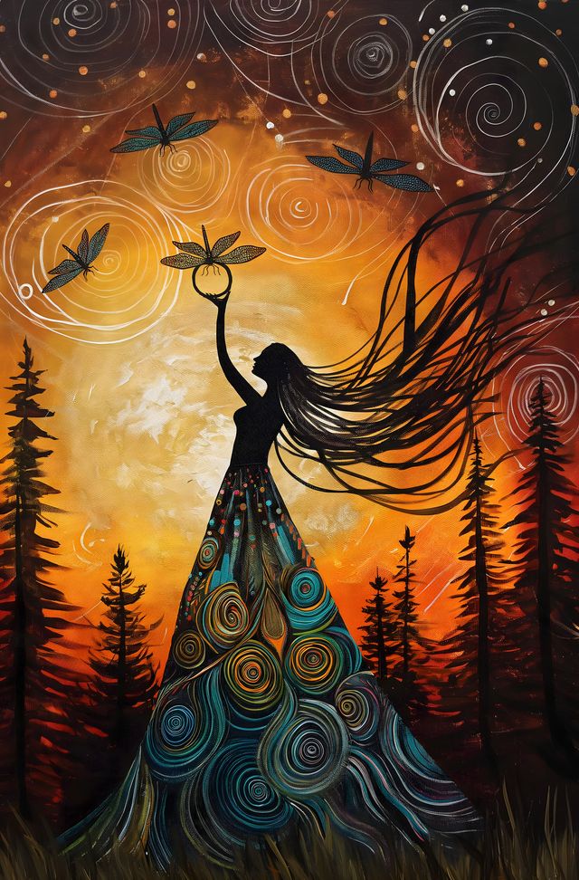 Gaia Dance with Dragonflies