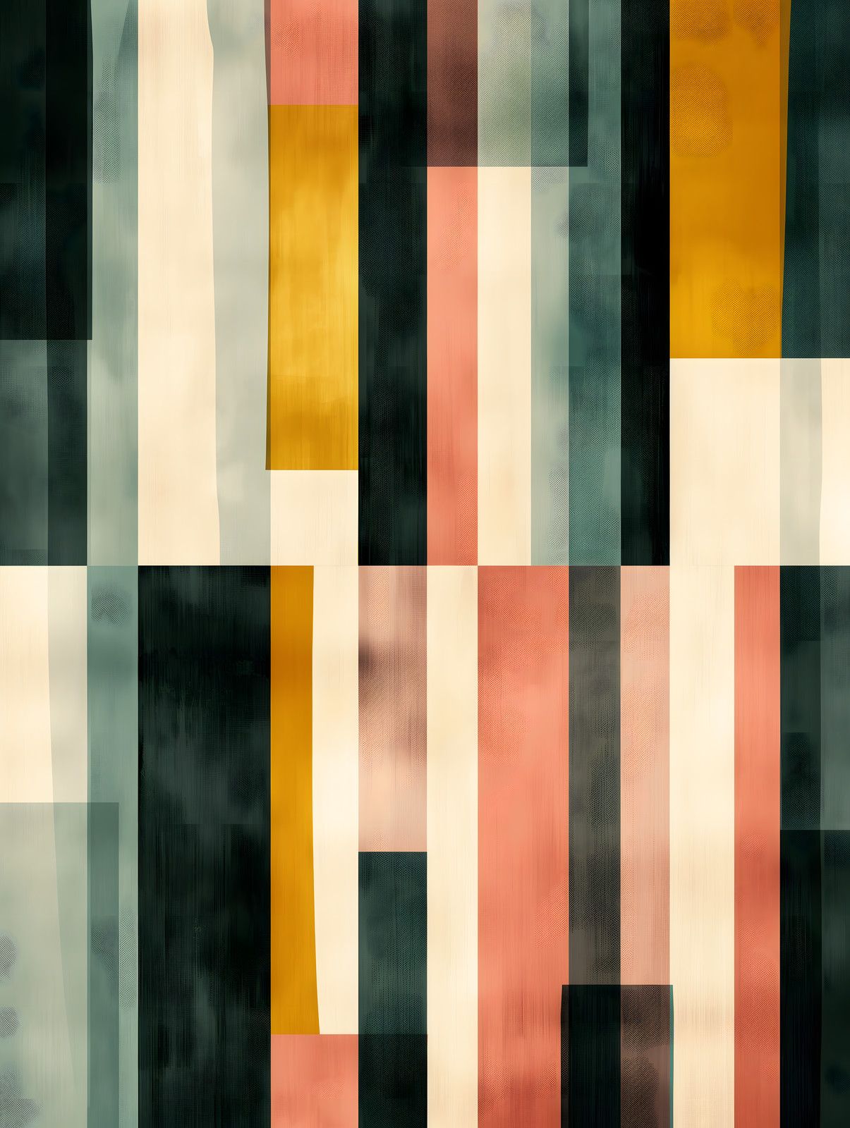 Geometry in Black and Gold — print view