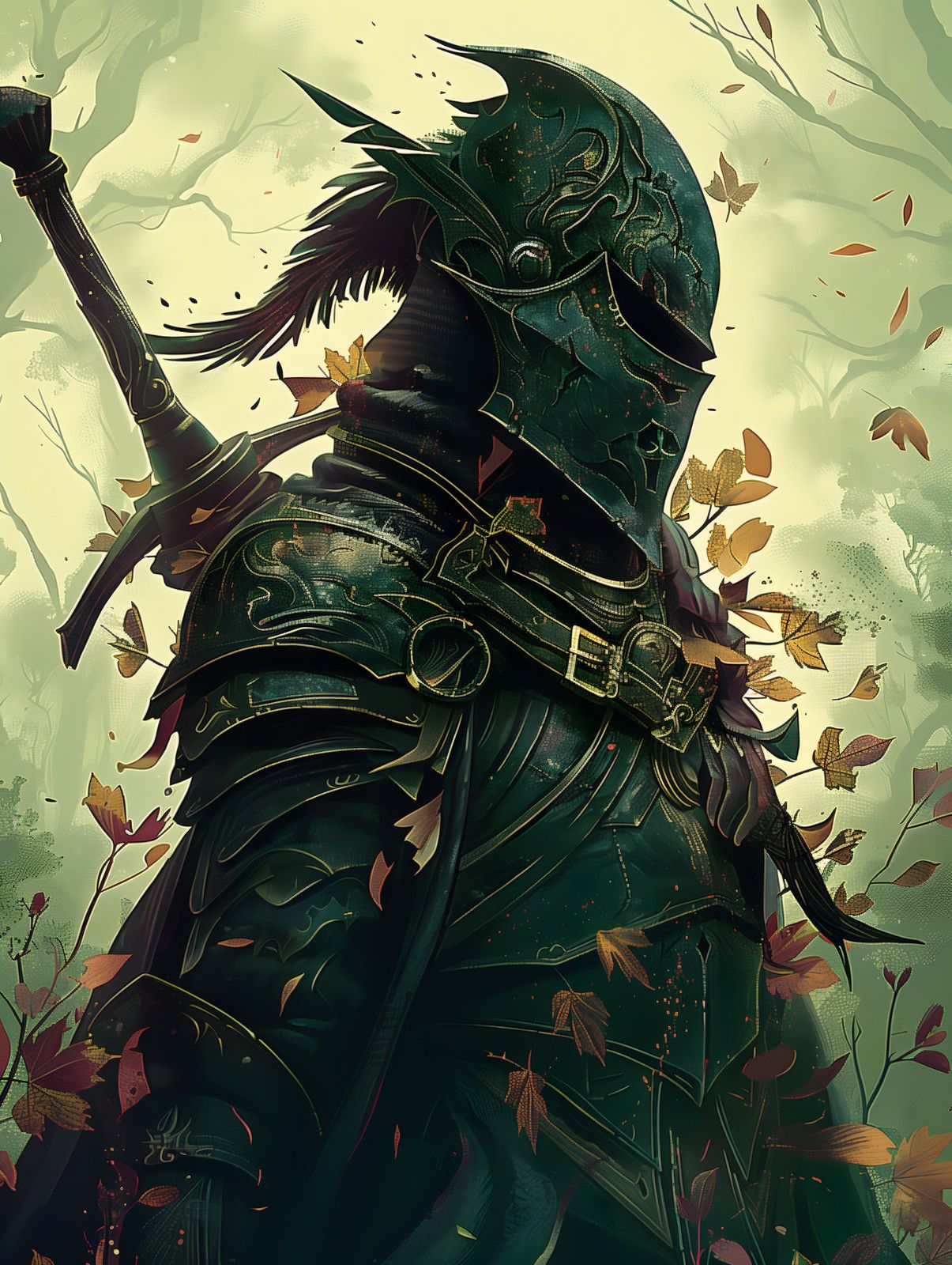 Knight of the Forest — print view