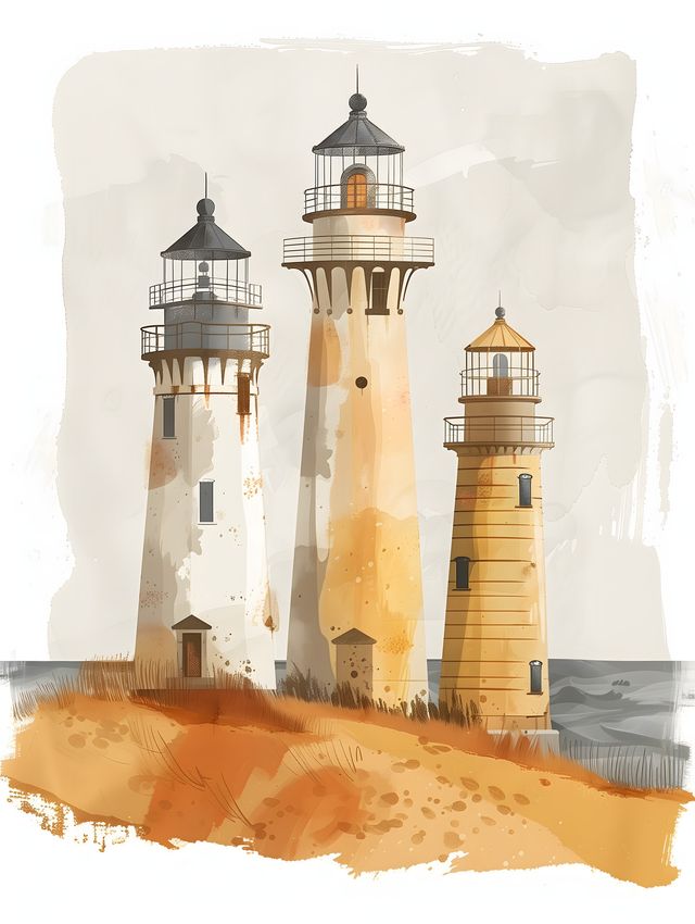 Three Lighthouses