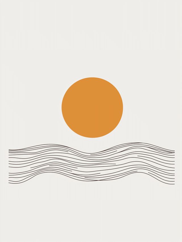 Minimalist Sunrise