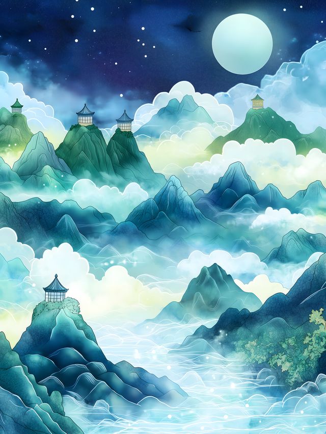 Mystical Mountain Seas