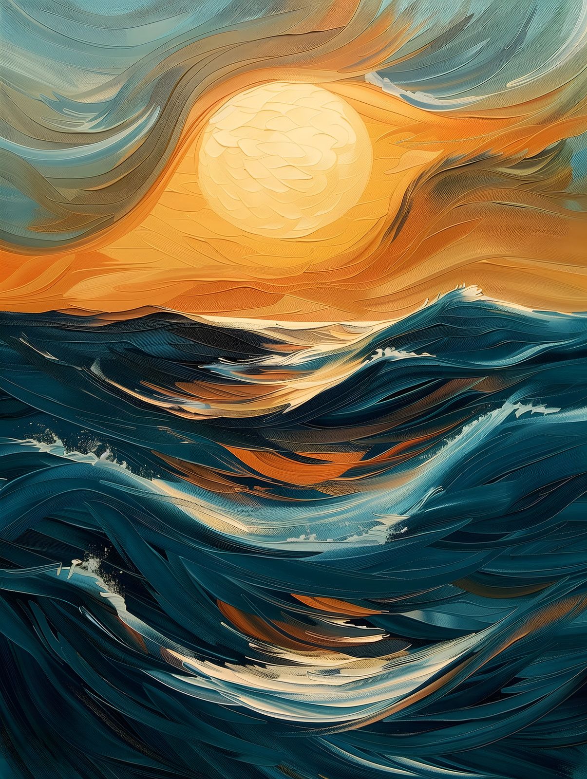 Ocean Sunset — print view