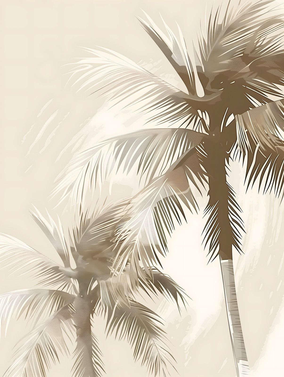 Palm Trees, Double — print view
