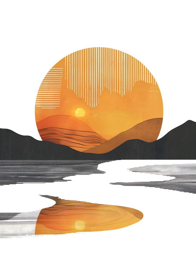 Retro Sunset