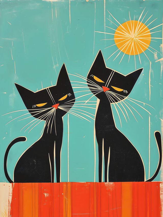 Summertime Cats