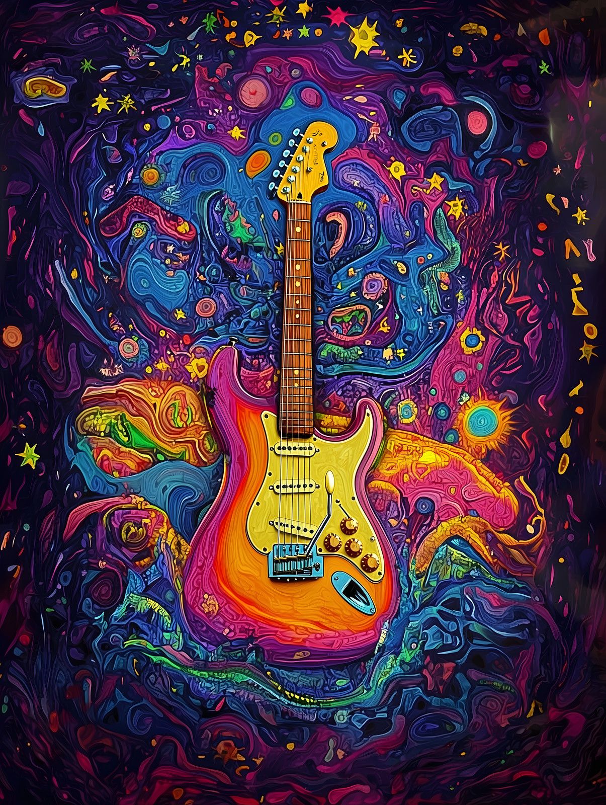 Guitar Nocturne — print view