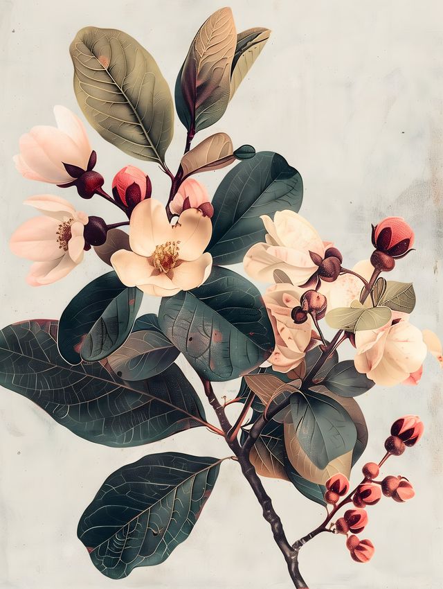 Vintage Cherry Blossom